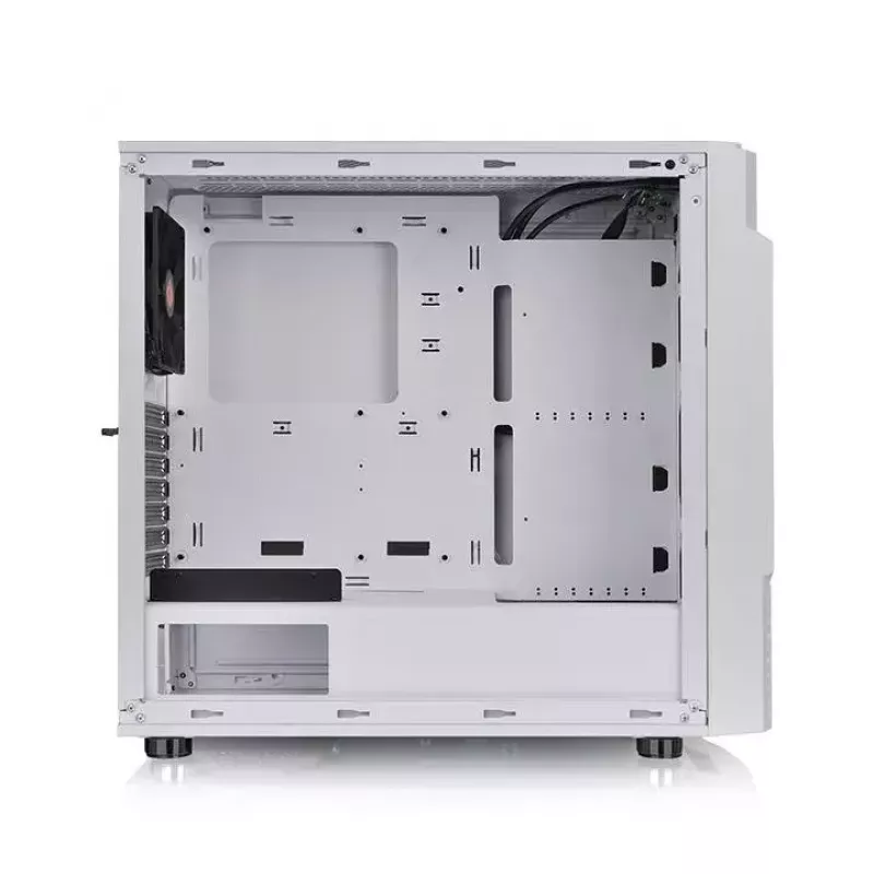 PC-behuizing Thermaltake Commander C31 TG Snow ARGB Edition midi tower zwart, wit