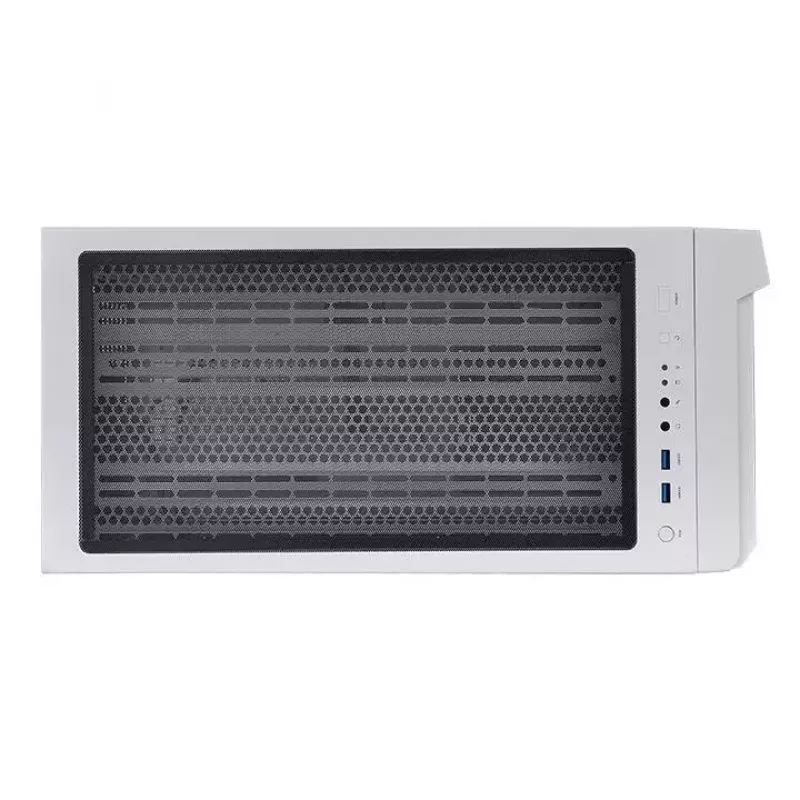 PC-behuizing Thermaltake Commander C31 TG Snow ARGB Edition midi tower zwart, wit