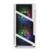 PC-behuizing Thermaltake Commander C31 TG Snow ARGB Edition midi tower zwart, wit