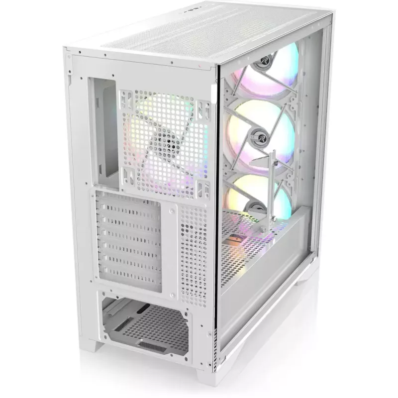 Tower-PC-behuizing RAIJINTEK AGOS MAX-MS4 wit met gehard glas