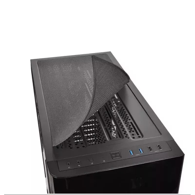 PC-behuizing Thermaltake View 31 TG midi tower zwart