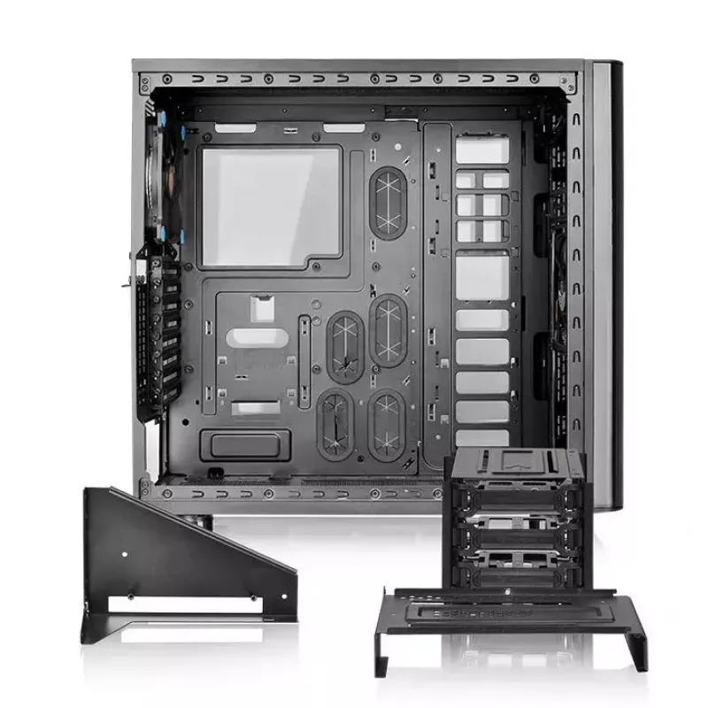 PC-behuizing Thermaltake View 31 TG midi tower zwart