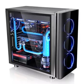 PC-behuizing Thermaltake View 31 TG midi tower zwart