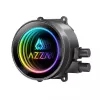 Vloeistofkoelingsset Azza LCAZ-240C-ARGB 12 cm zwart