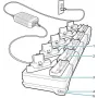 Dockingstation Zebra WT6400 5-voudig met acculader, model CRD-WT64-5S5BE-01