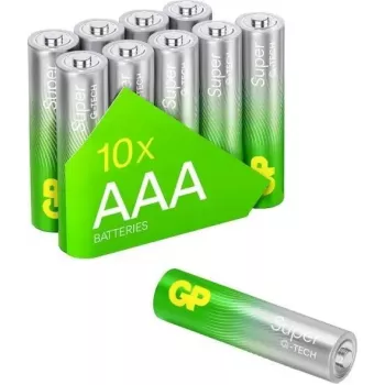 Batterij GP Super Alkaline 1,5V AAA (Micro, LR03) — verpakkingsvariant GPSUP24A997C10