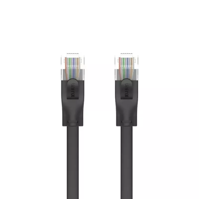Ethernetkabel UNITEK Cat 6 UTP RJ45 20 m zwart
