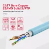 Netwerkkabel UNITEK C18122BL RJ45 Cat7 305m blauw