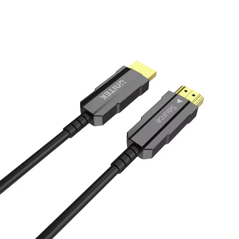 HDMI-kabel UNITEK C11072BK-40M 40 m 18 Gbit/s zwart
