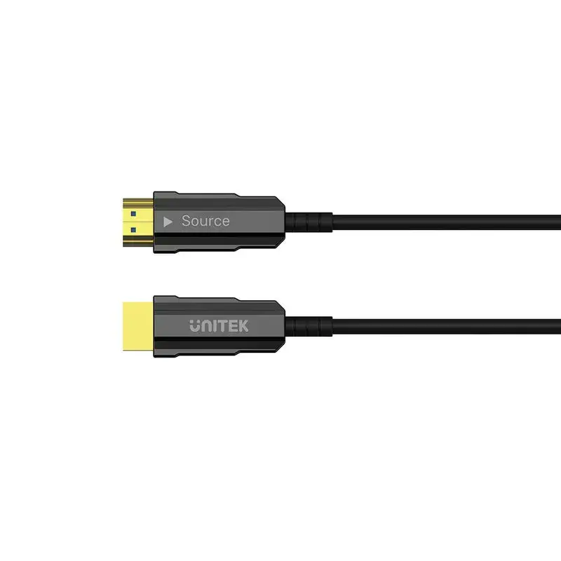 HDMI-kabel UNITEK C11072BK-40M 40 m 18 Gbit/s zwart