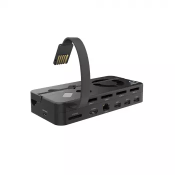 Dockingstation UNITEK G1002B voor Nintendo Switch bedraad zwart