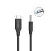 Stroomkabel UNITEK C14117BK-1.8M USB C DC 1,8 m 20 V 3,25 A