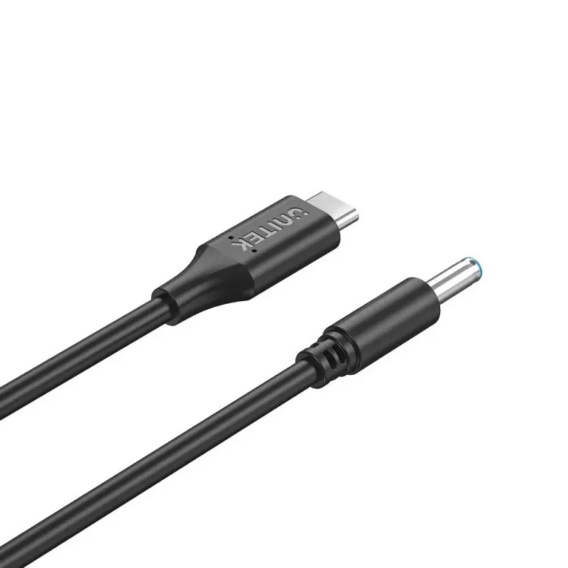 Stroomkabel UNITEK C14117BK-1.8M USB C DC 1,8 m 20 V 3,25 A