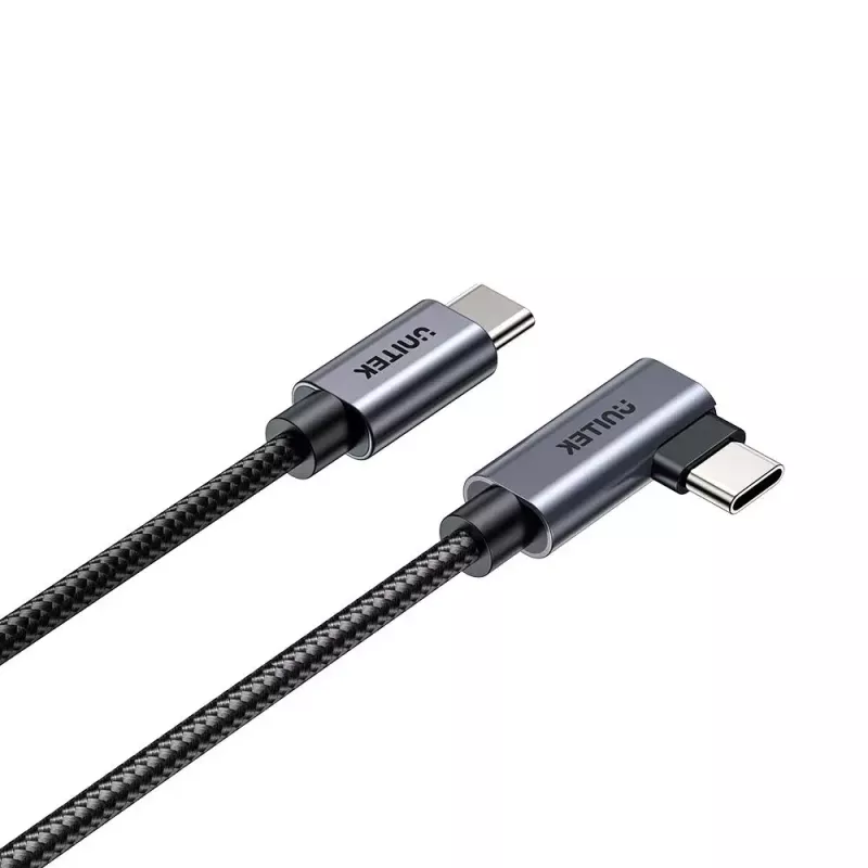 USB-kabel UNITEK C14123BK-1M 1m USB 2.0 zwart grijs