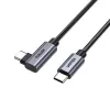 USB-kabel UNITEK C14123BK-1M 1m USB 2.0 zwart grijs