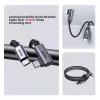 USB-kabel UNITEK C14123BK-1M 1m USB 2.0 zwart grijs