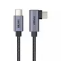USB-kabel UNITEK C14123BK-1M 1m USB 2.0 zwart grijs