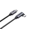 USB-kabel UNITEK C14123BK-3M USB 2.0 USB-C 3m zwart grijs