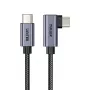 USB-kabel UNITEK C14123BK-3M USB 2.0 USB-C 3m zwart grijs