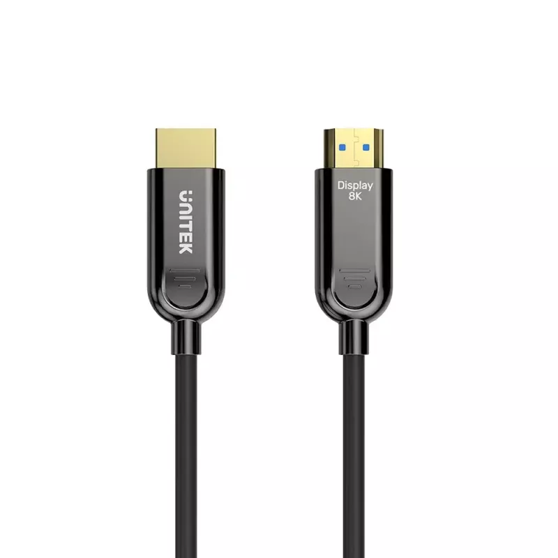 HDMI-kabel UNITEK C11085GY01-60M 60m 2.1 48 Gbit/s zwart
