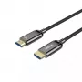 HDMI-kabel UNITEK C11085GY01-80M 80m 2.1 48 Gbit/s zwart