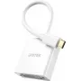 USB-C naar DVI-adapter Unitek V1429A01 — 1080p 60Hz video-uitgang