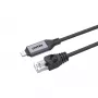 Netwerkkabel UNITEK C18148AGY01-5M RJ45 Cat6 5m zwart