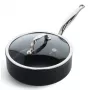 Allroundpan GreenPan Barcelona Pro rond 240 mm, zwart, 1,77 kg, PFAS-vrij