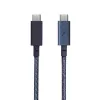 USB-C-naar-USB-C-kabel Native Union Belt Cable Pro 2,4 m USB 2.0 blauw