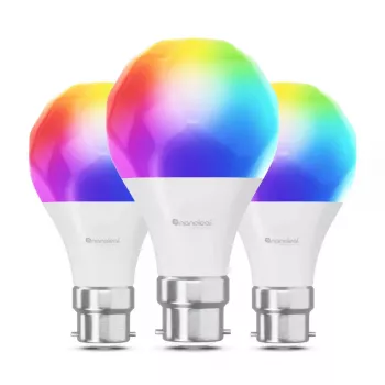 Nanoleaf Essentials Matter Smart Bulb A60 B22, 3-pack, NF080B02-3A19B