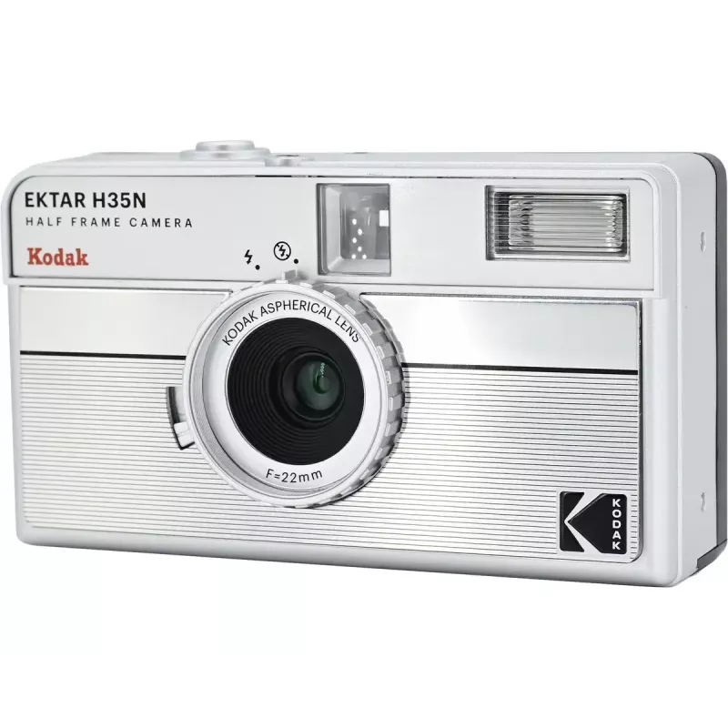 Filmcamera Kodak EKTAR H35N Striped Silver 35mm
