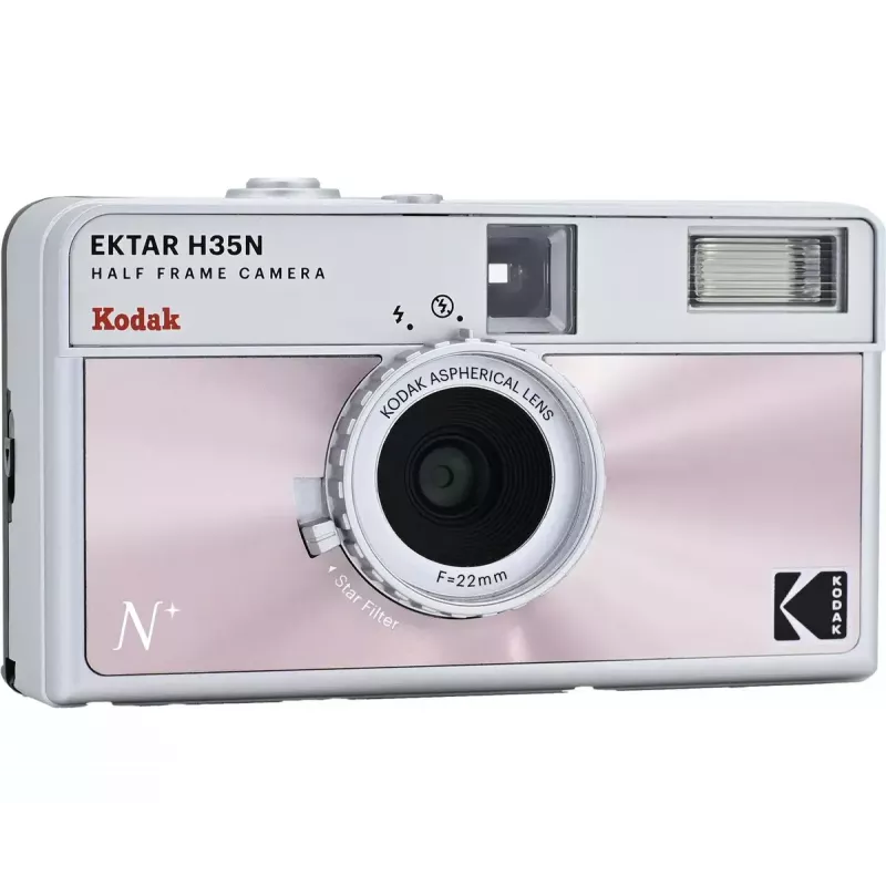 Filmcamera Kodak Ektar H35N glazed roze