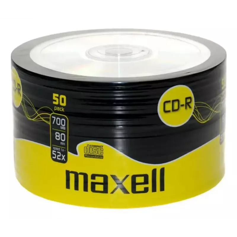 CD-R schijfjes MAXELL 624036 — 700 MB, 52x, 50-pack
