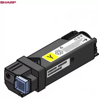 Tonercartridge Sharp MXC50TY geel voor Sharp multifunctionele printers, model MX-C50TY, OEM