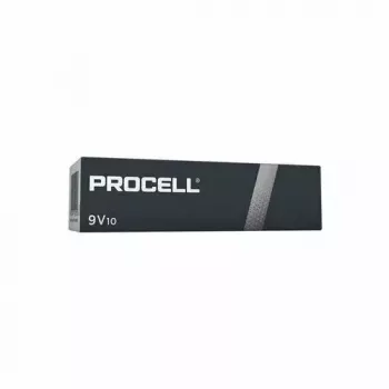 Alkaline 9V-batterij Duracell MN1604 Procell (6LR61) – minimumpack 10 stuks