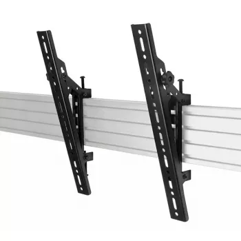 Flatscreen-montagearm B-TECH SYSTEM X VESA 400 met kanteling voor BT8390, zwart, 70 kg draagvermogen