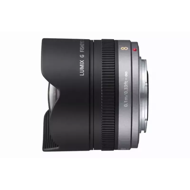 Camera-objectief Panasonic H-F008E zwart
