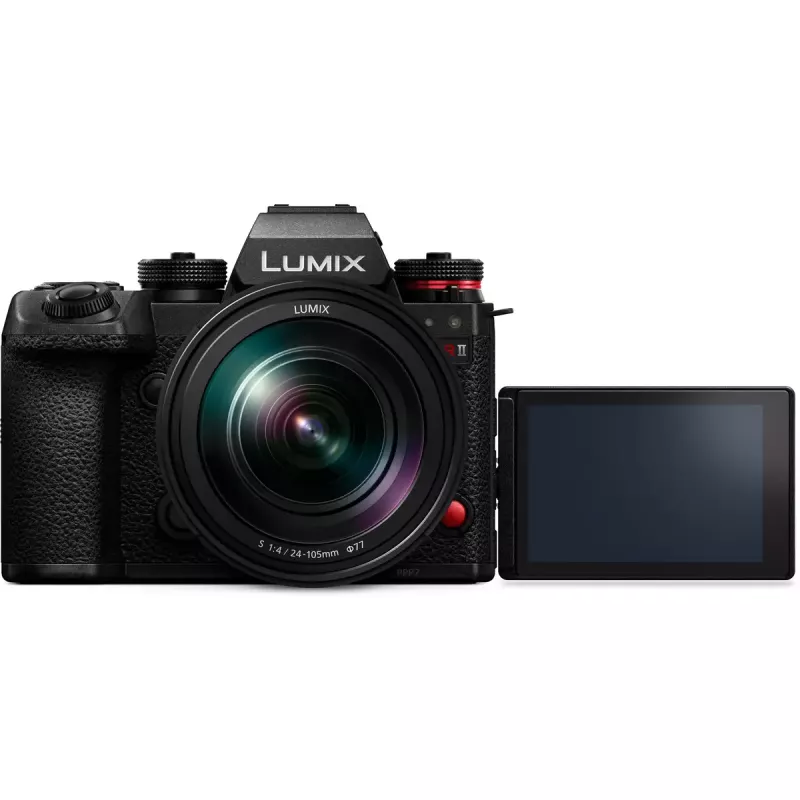 Systeemcamera Panasonic Lumix DC-S1R II met 24-105mm objectief, 47,3MP fullframe