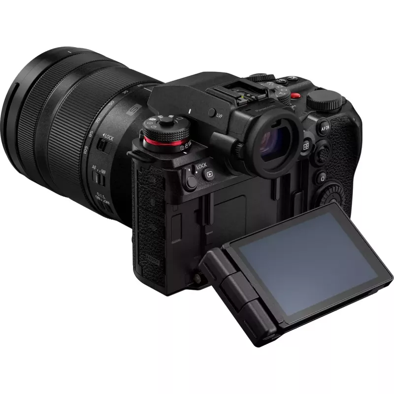 Systeemcamera Panasonic Lumix DC-S1R II met 24-105mm objectief, 47,3MP fullframe