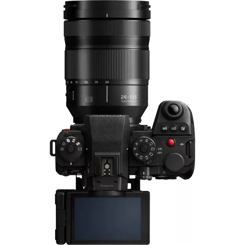 Systeemcamera Panasonic Lumix DC-S1R II met 24-105mm objectief, 47,3MP fullframe