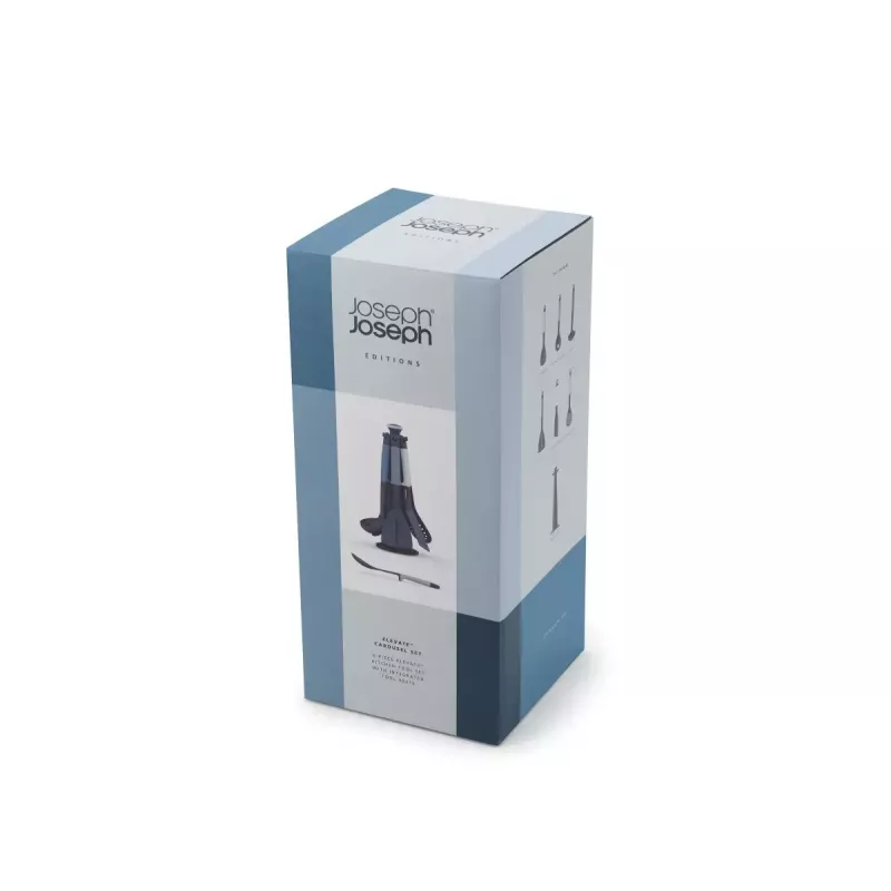 Joseph Joseph Elevate 6 stuks blauwgrijze hittebestendige keukengereedschappen