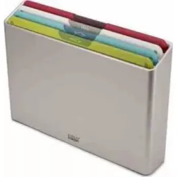 Snijplankenset joseph joseph Folio Icon 4-delig, groot, multifunctionele snijplanken