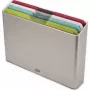 Snijplankenset joseph joseph Folio Icon 4-delig, groot, multifunctionele snijplanken