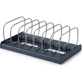 Bakplaat-organizer joseph joseph 851689, grijs compact design voor verticale opberging