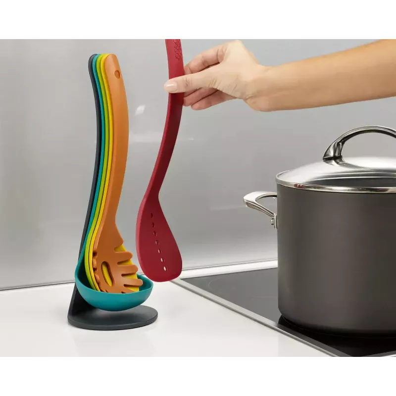 Pannenkoekenspatel Joseph Joseph 10124 5-delig veelkleurig hittebestendig 200°C