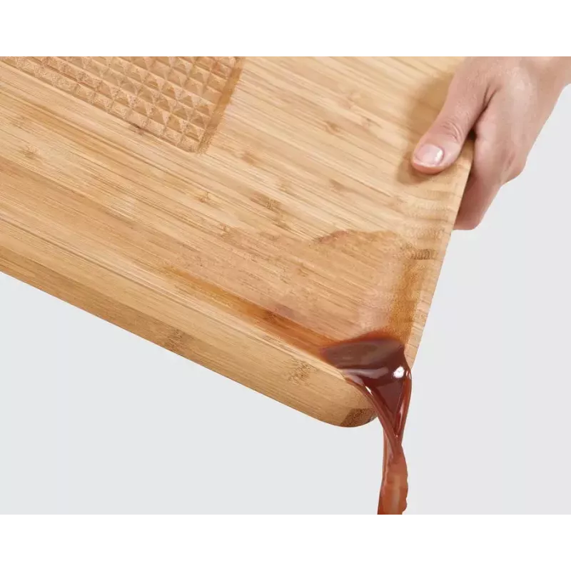 Snijplank Joseph Joseph Cut&Carve rechthoekig bamboe