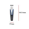 Remington G4 Graphite Series multi grooming kit zwart blauw wit 0,2 mm