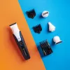 Remington G4 Graphite Series multi grooming kit zwart blauw wit 0,2 mm