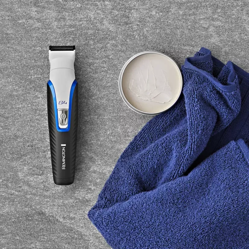 Remington G4 Graphite Series multi grooming kit zwart blauw wit 0,2 mm