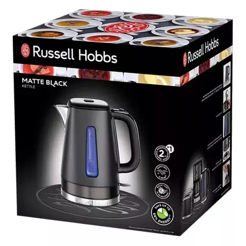 Waterkoker Russell Hobbs 1,7 L 2400 W zwart